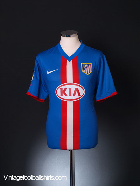 2010-11 Atletico Madrid Away Shirt L Football Shirt