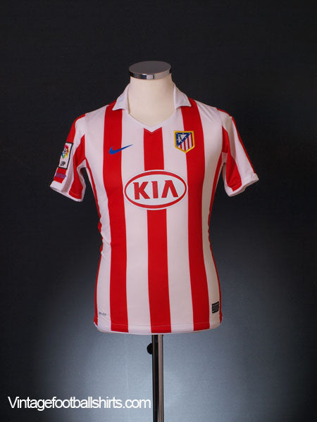 2010-11 Atletico Madrid Home Shirt L Football Shirt