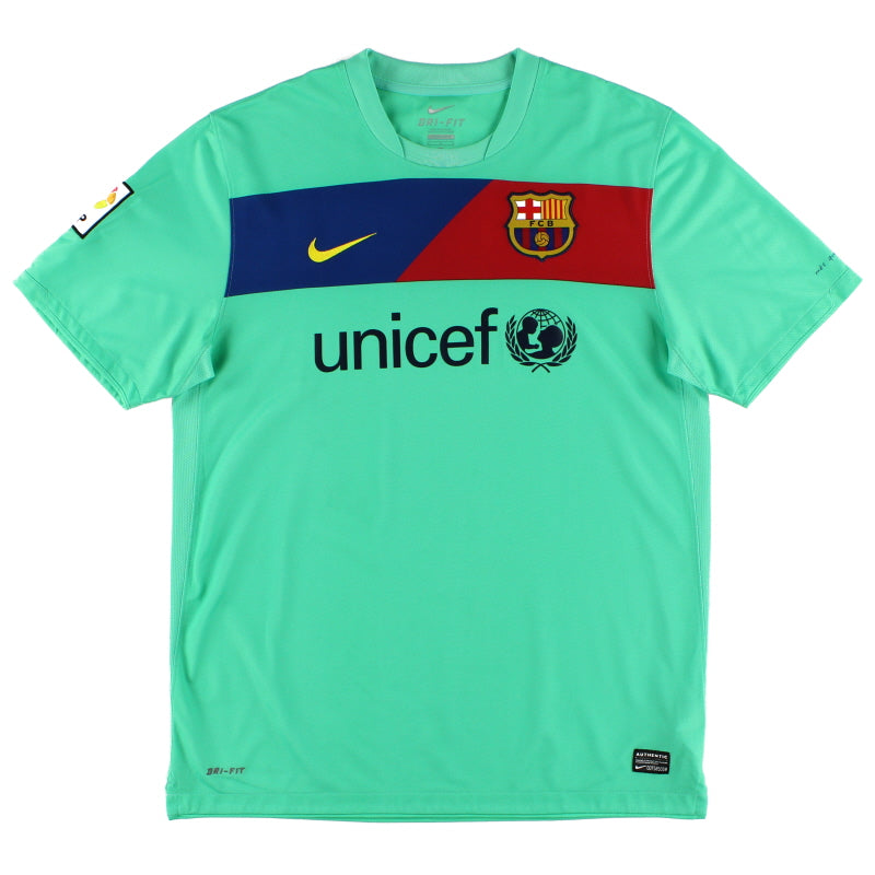 2010-11 Barcelona Nike Away Shirt L Football Shirt