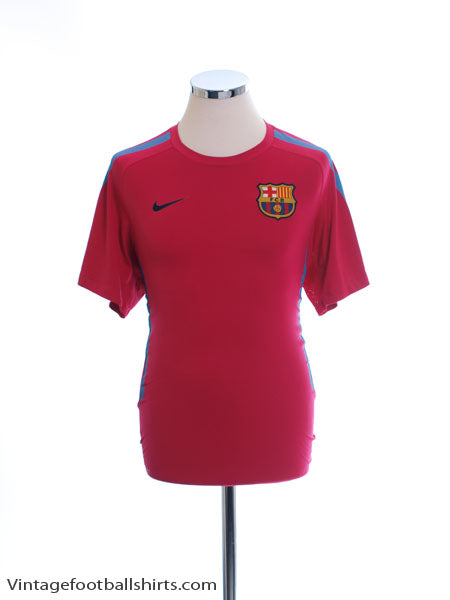 2010-11 Barcelona Nike Training Shirt *Mint* S Training Shirt