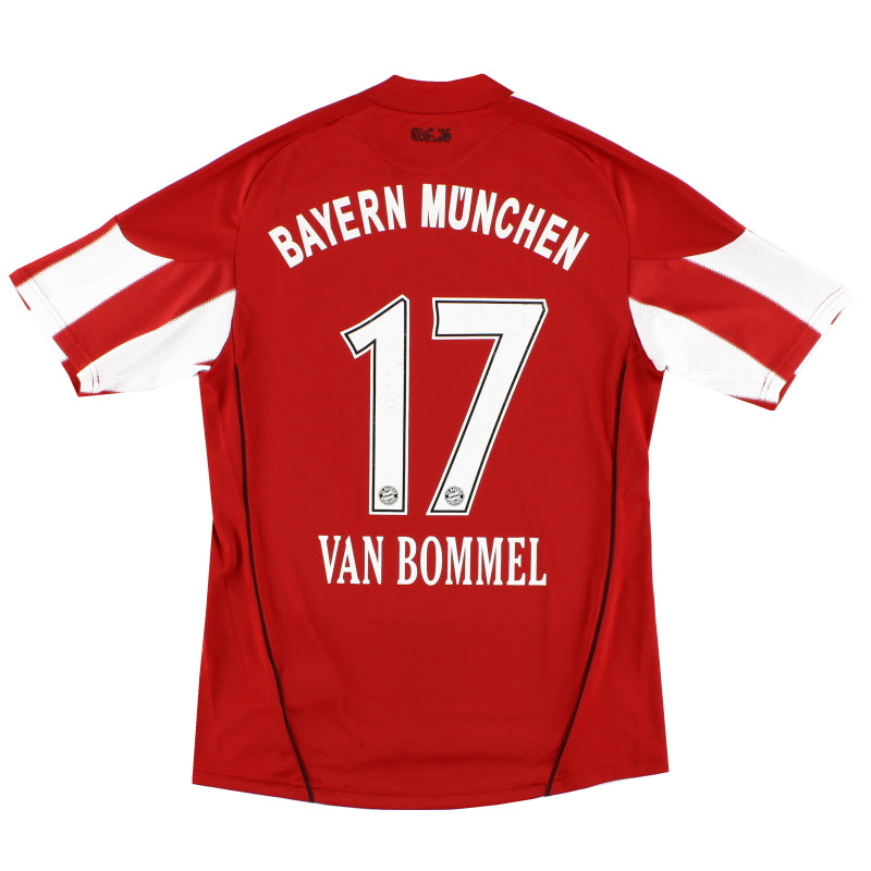 2010-11 Bayern Munich Home Shirt van Bommel #17 L Football Shirt