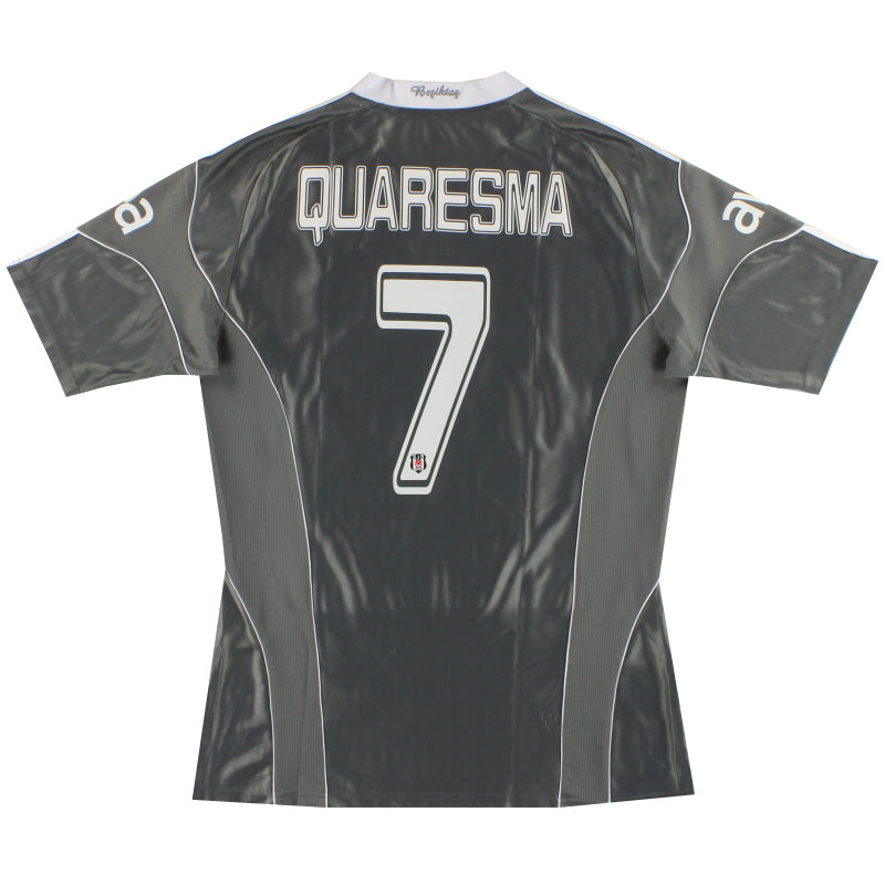 2010-11 Besiktas adidas Fourth Shirt Quaresma #7 L Football Shirt