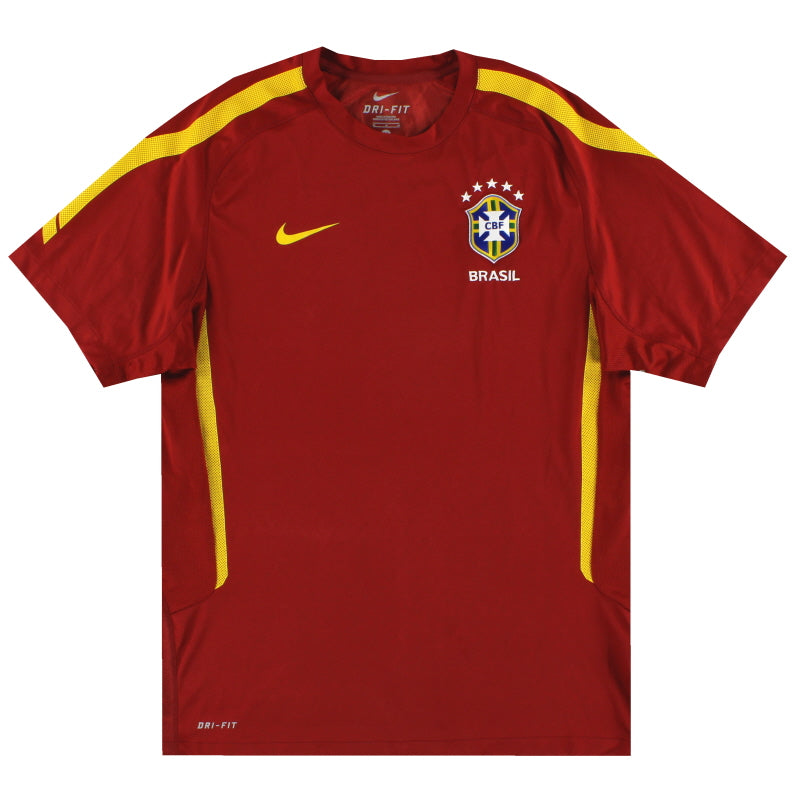 2010-11 Brazil Nike Training Shirt M Training Shirt