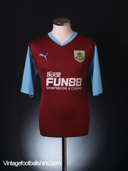 2010-11 Burnley Home Shirt L Football Shirt