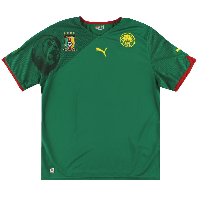 2010-11 Cameroon Puma Home Shirt XL Football Shirt