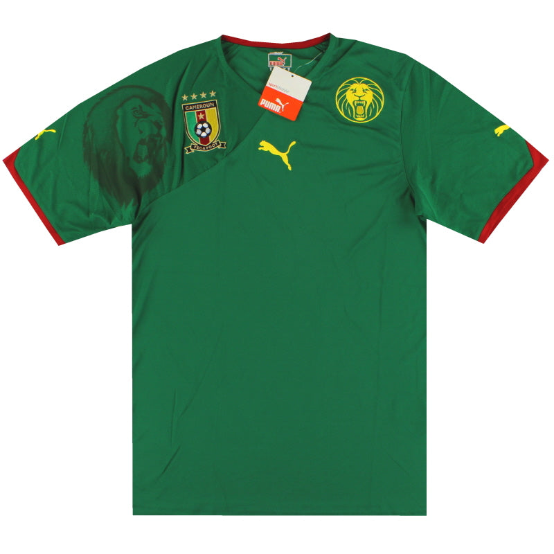 2010-11 Cameroon Puma Home Shirt *w/tags* M Football Shirt