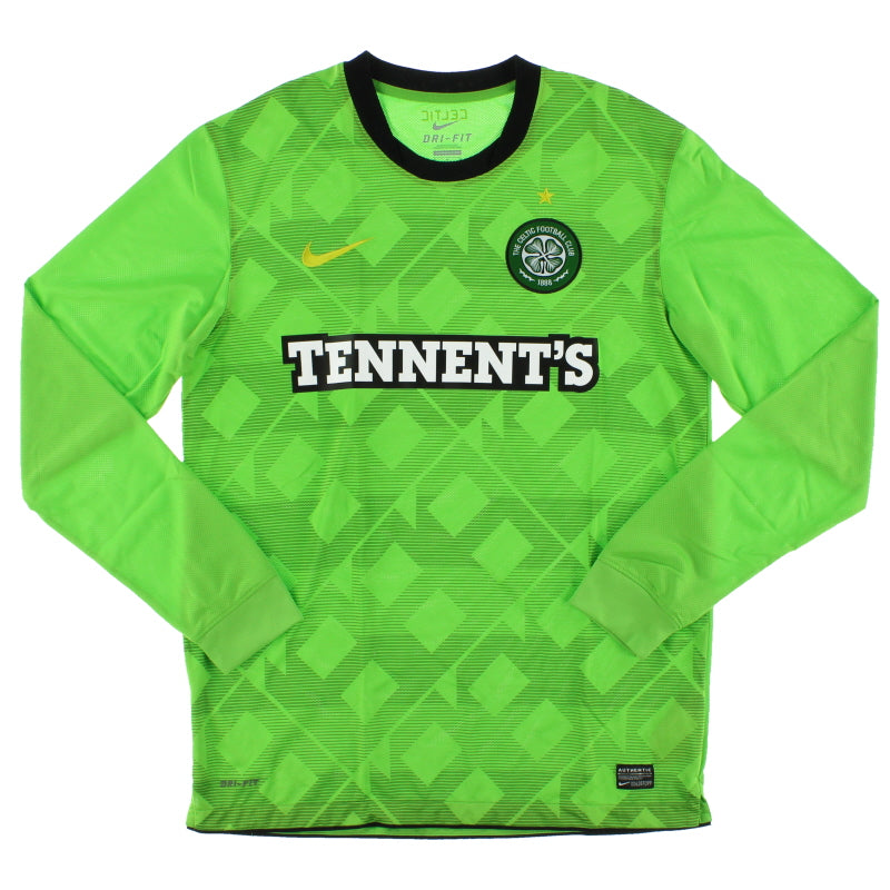 2010-11 Celtic Away Shirt L/S *Mint* M Football Shirt