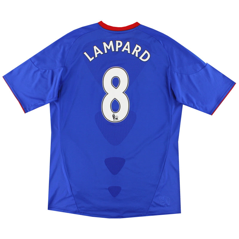 2010-11 Chelsea adidas Home Shirt Lampard #8 L Football Shirt