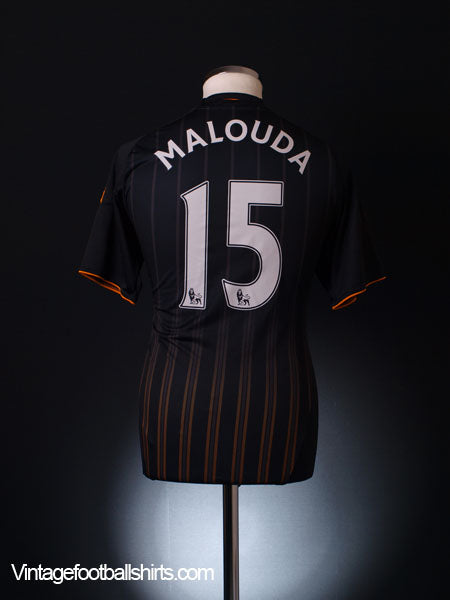 2010-11 Chelsea Away Shirt Malouda #15 S Football Shirt