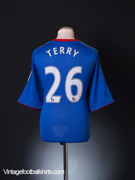 2010-11 Chelsea Home Shirt Terry #26 XL Football Shirt