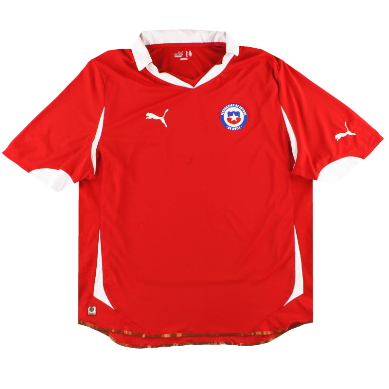 2010-11 Chile Puma Home Shirt XXL Football Shirt