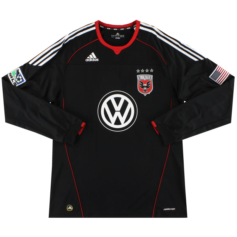 2010-11 DC United adidas 'Formotion' Home Shirt L/S *Mint* XL Football Shirt