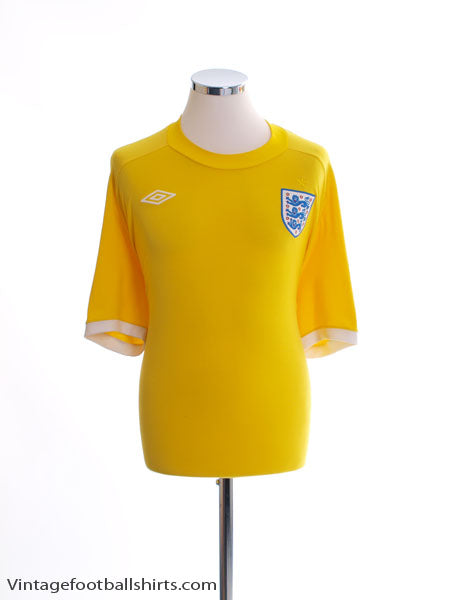 2010-11 England Goalkeeper Shirt XXL Football Shirt