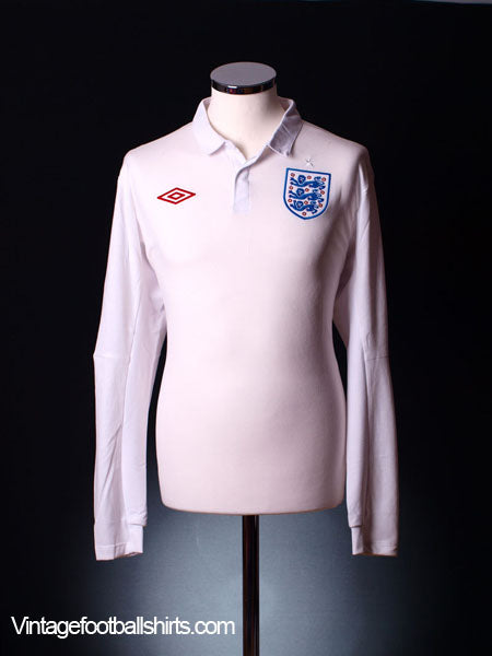 2010-11 England Home Shirt L/S *BNWT* XL Football Shirt
