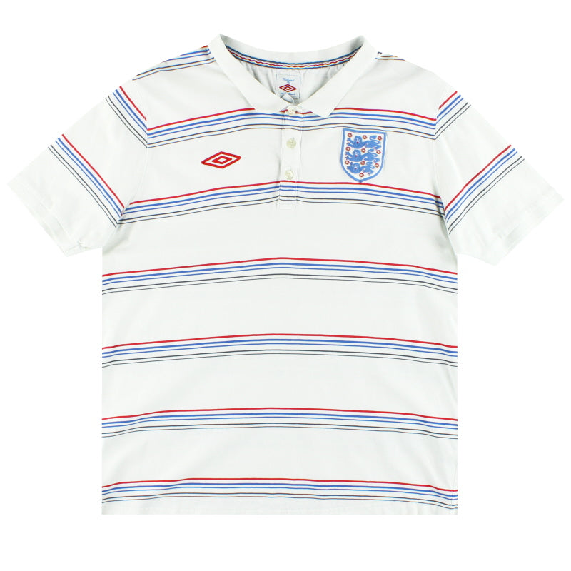 2010-11 England Umbro Polo Shirt XXL Polo Shirt