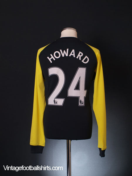 2010-11 Everton Goalkeeper Shirt Howard #24 L Football Shirt