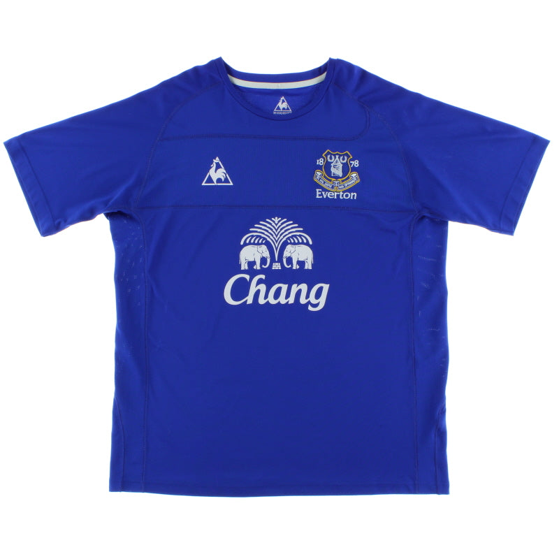 2010-11 Everton Home Shirt L Football Shirt