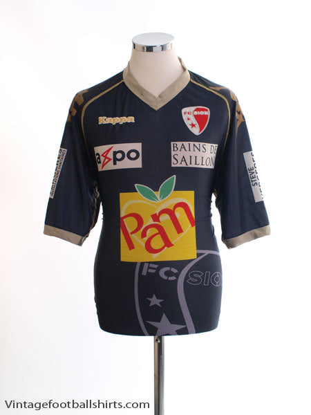 2010-11 FC Sion Away Shirt XXL Football Shirt