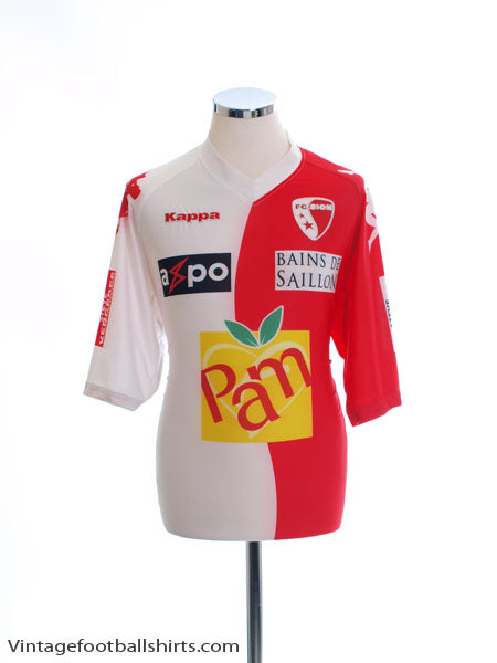 2010-11 FC Sion Home Shirt XXL Football Shirt