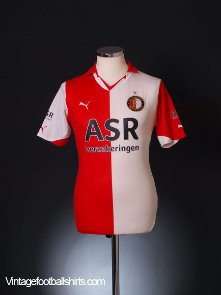 2010-11 Feyenoord Home Shirt S Football Shirt