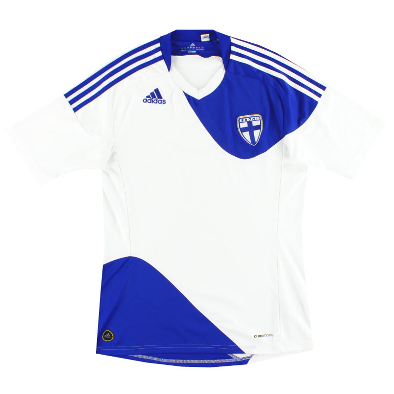 2010-11 Finland adidas Home Shirt *Mint* M Football Shirt