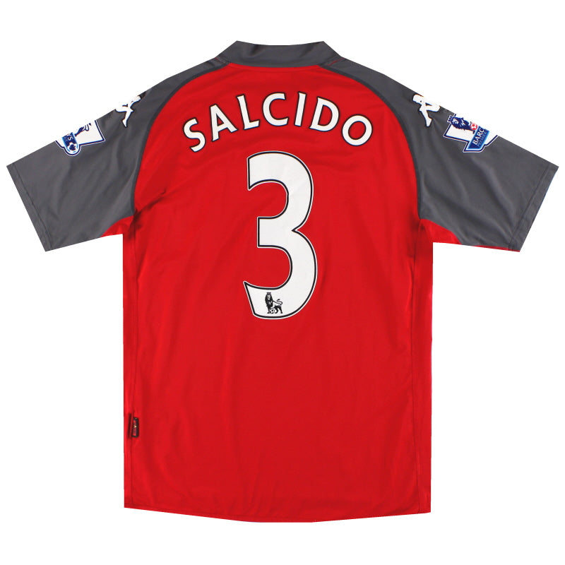 2010-11 Fulham Kappa Away Shirt Salcido #3 M Football Shirt