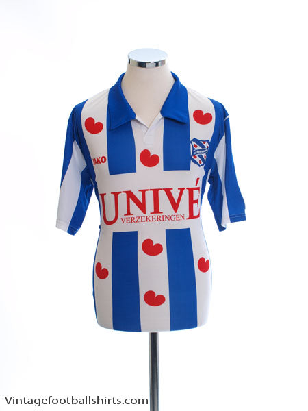 2010-11 Heerenveen Player Issue Home Shirt #44 L Football Shirt