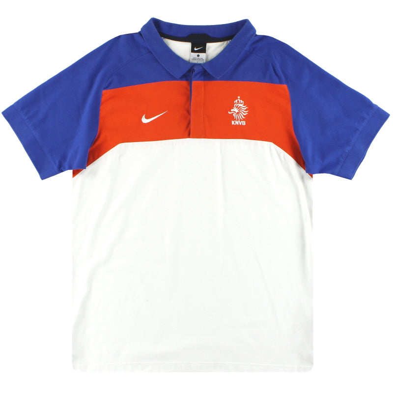 2010-11 Holland Nike Polo Shirt L Polo Shirt