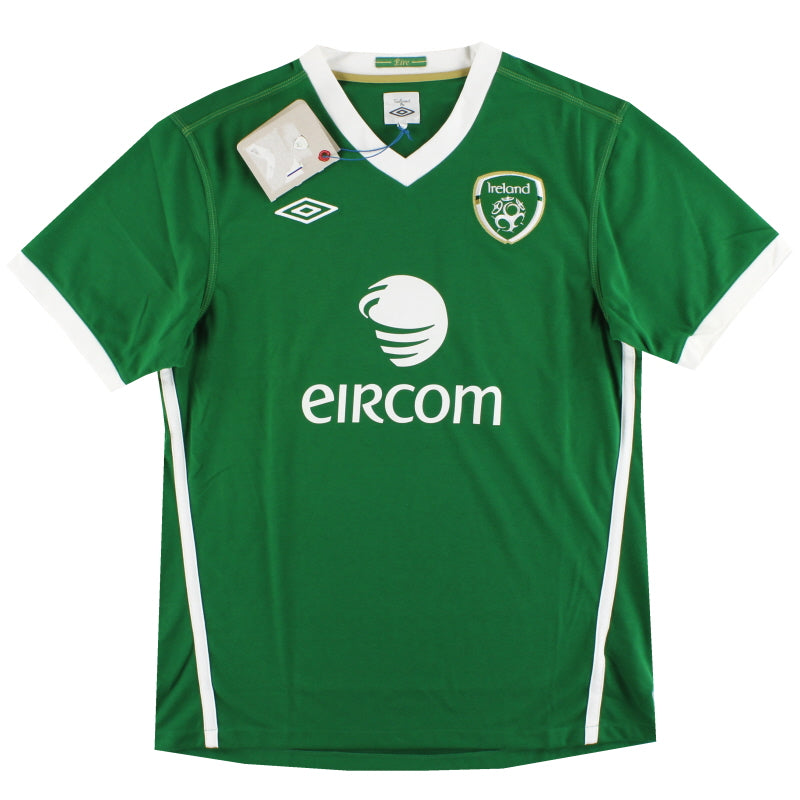 2010-11 Ireland Umbro Home Shirt *w/tags* L Football Shirt