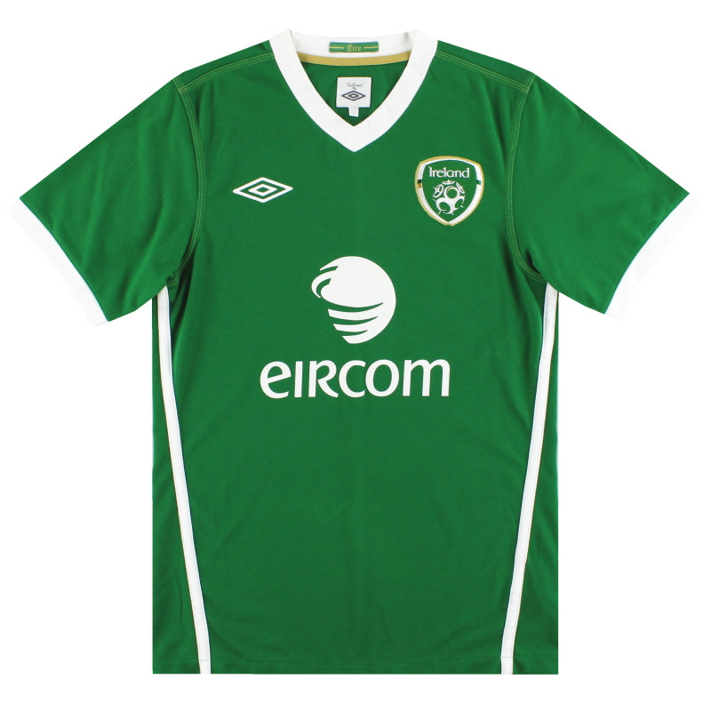 2010-11 Ireland Umbro Home Shirt *Mint* S Football Shirt
