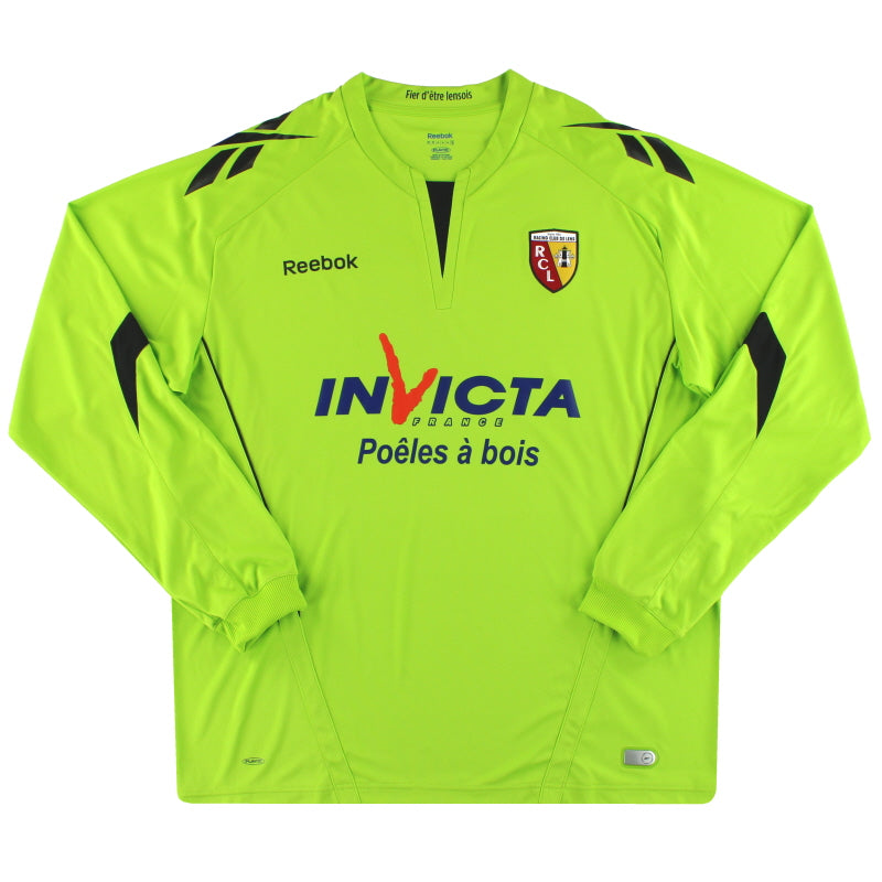 2010-11 Lens Reebok Goalkeeper Shirt XL Football Shirt
