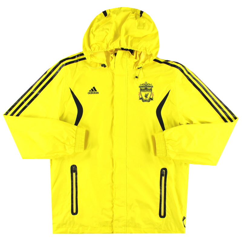 2010-11 Liverpool adidas ClimaProof Hooded Rain Jacket M Jacket