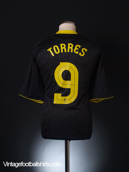 2010-11 Liverpool Third Shirt Torres #9 XL Football Shirt