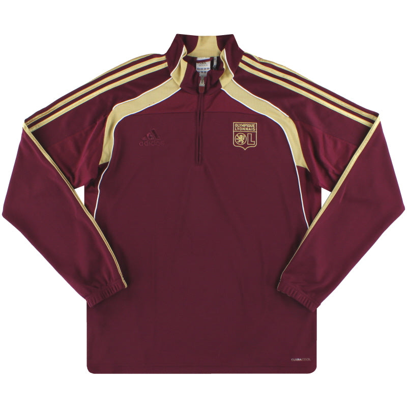 2010-11 Lyon adidas Training Top L Football Shirt