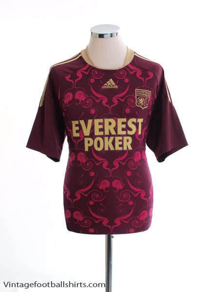 2010-11 Lyon Away Shirt M Football Shirt