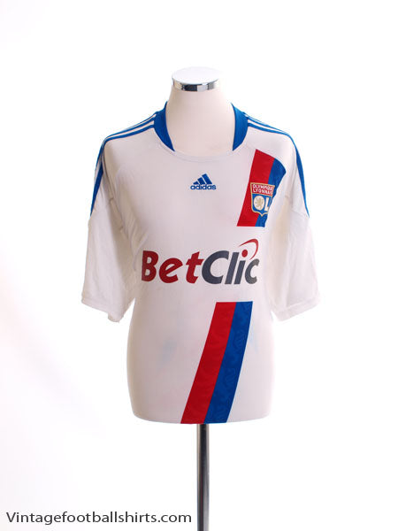 2010-11 Lyon Home Shirt XL Football Shirt