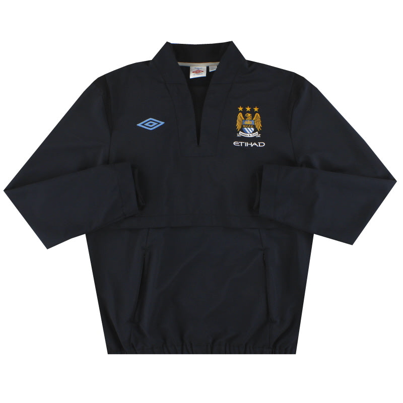 2010-11 Manchester City Umbro Drill Top L Training Top