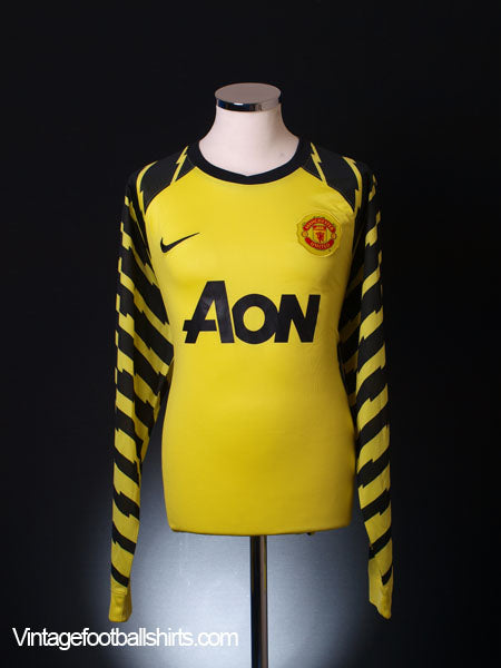 2010-11 Manchester United Goalkeeper Shirt XL Football Shirt