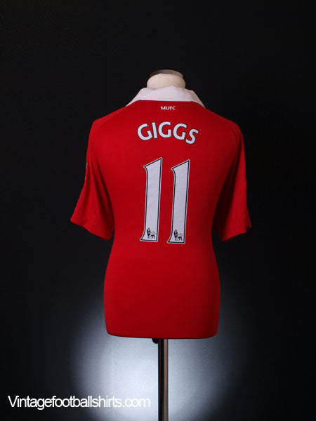 2010-11 Manchester United Home Shirt Giggs #11 *BNWT* L Football Shirt