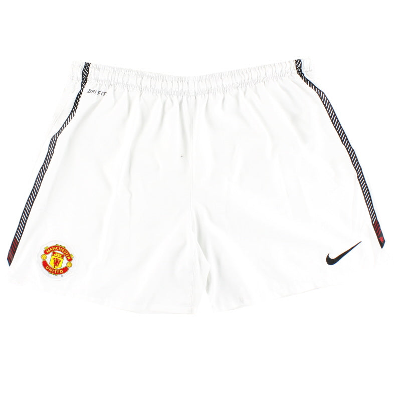2010-11 Manchester United Nike Home Shorts L Football Shorts