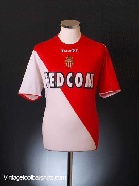 2010-11 Monaco Home Shirt L Football Shirt