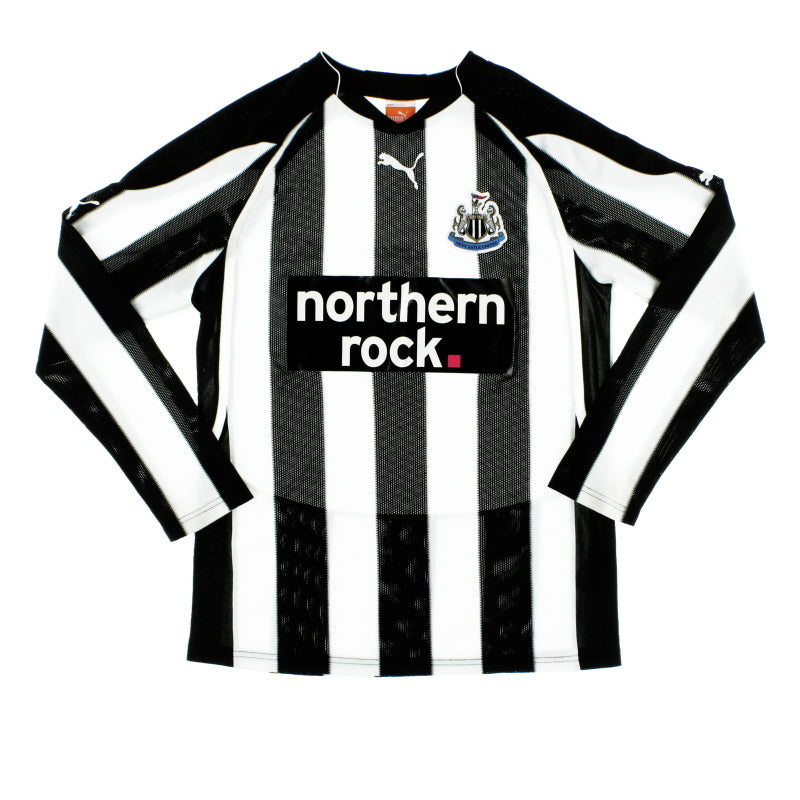 2010-11 Newcastle Puma Home Shirt L/S S Football Shirt