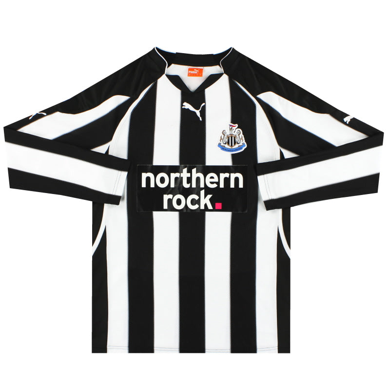 2010-11 Newcastle Puma Home Shirt L/S S Football Shirt
