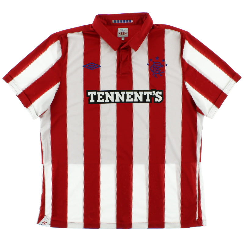 2010-11 Rangers Away Shirt XL Football Shirt