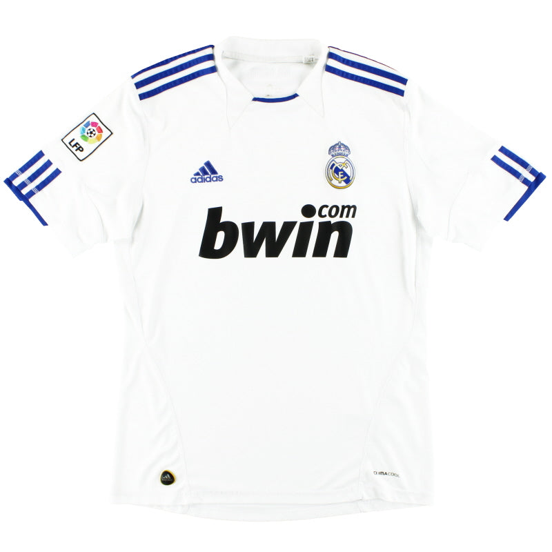 2010-11 Real Madrid adidas Home Shirt XL Football Shirt