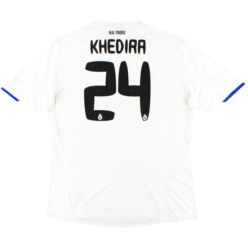 2010-11 Real Madrid adidas Home Shirt Khedira #24 XXL Football Shirt