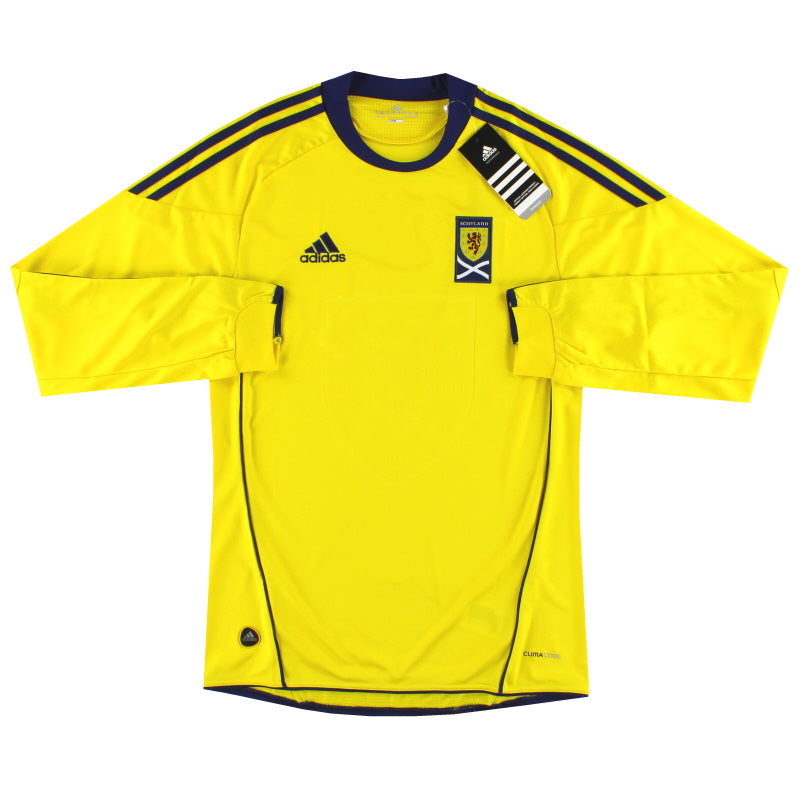 2010-11 Scotland adidas Away Shirt L/S *w/tags* S Football Shirt