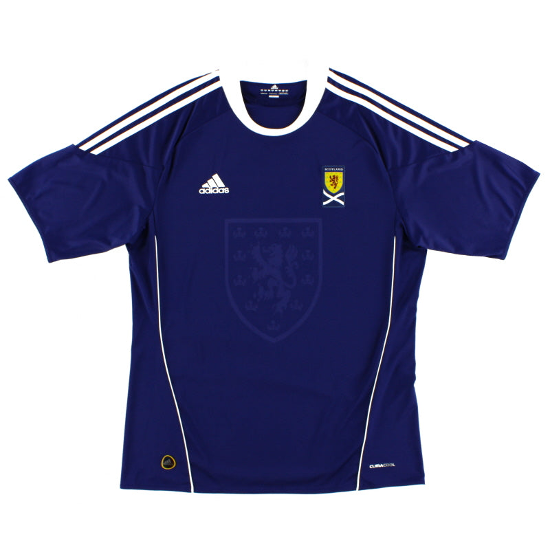 2010-11 Scotland adidas Home Shirt *Mint* M Football Shirt