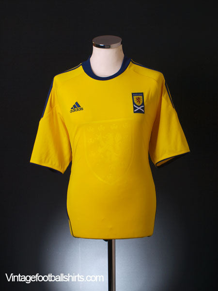 2010-11 Scotland Away Shirt L Football Shirt