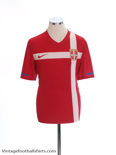 2010-11 Serbia Home Shirt M Football Shirt